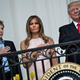 The Trump family at the recent Easter Egg Roll at the White House (Photo credit: BRENDAN SMIALOWSKI/AFP/Getty Images)
